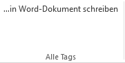 PPT Tags in Word Dokument